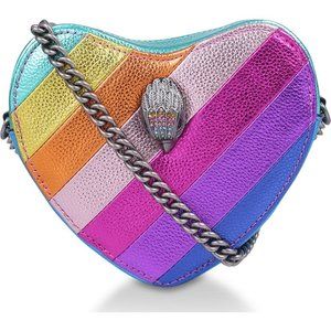Kurt Geiger X-Body Rainbow Heart Bag